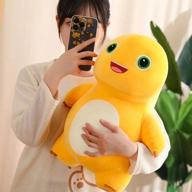 Boneka Dino Nailoong Jumbo Ukuran 45 CM Boneka Dino Kuning Boneka Dino Nailong Dino Nailoong Dolls T