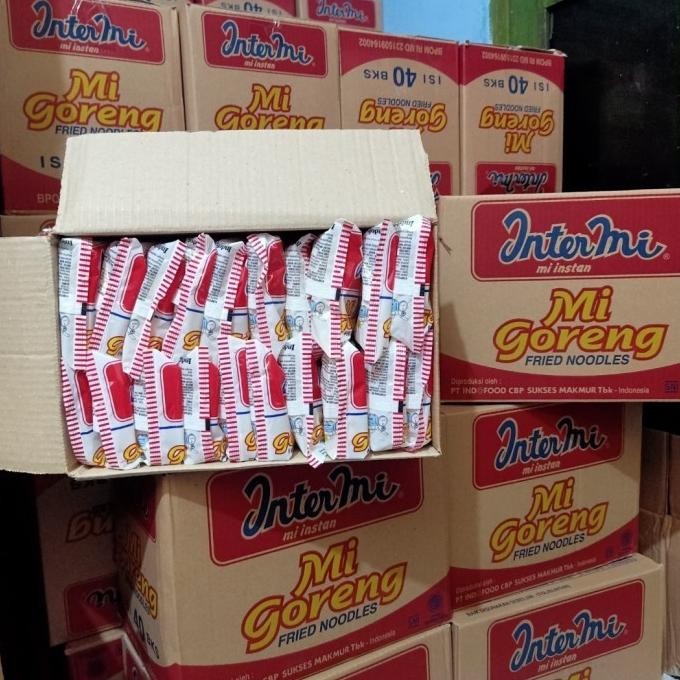 

(Good) INTERMIE GORENG Termurah 1DUS ISI 40PCS 65gr