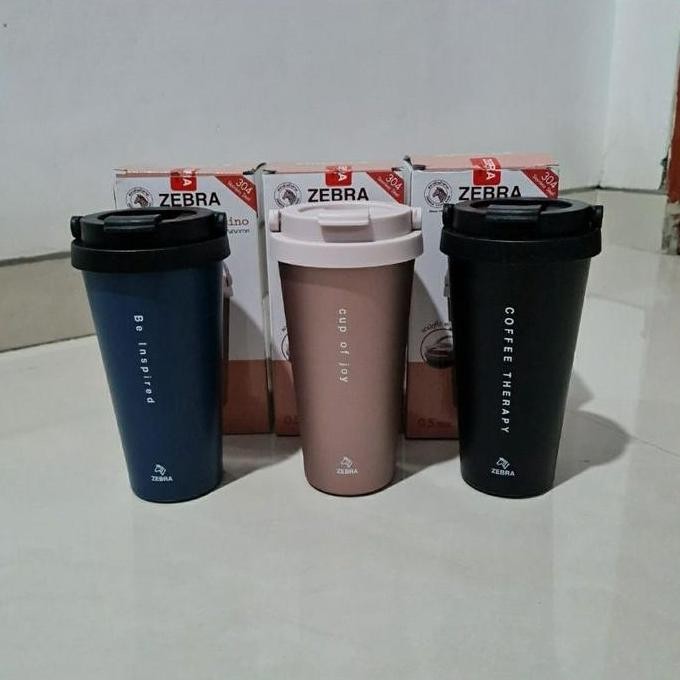 Sale 112703 Vacuum Mug Cuppuccino 500Ml Thermos Mug Zebra Sus 304