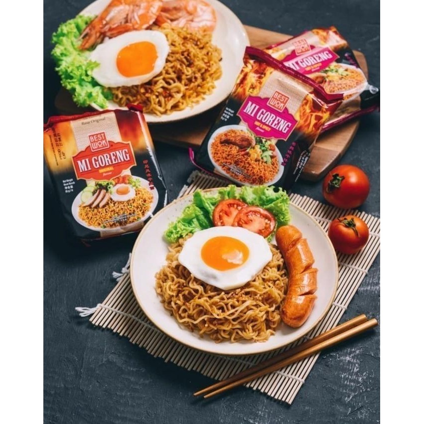 

(Good) (OPEN RESELLER) 5 PCS BUNDLE - Mie Best Wok Halal