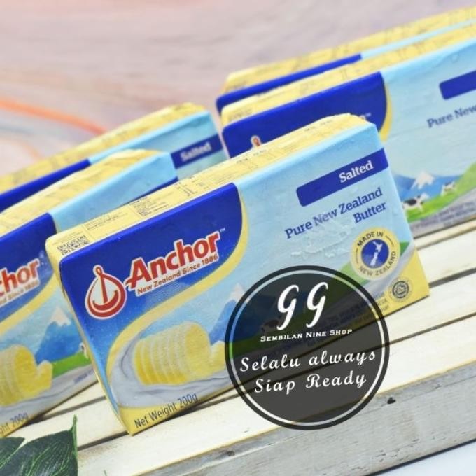 

Anchor Ed Butter 227 Gram Mentega Ain Buter Earang Berubah Menjadi 200 Gram