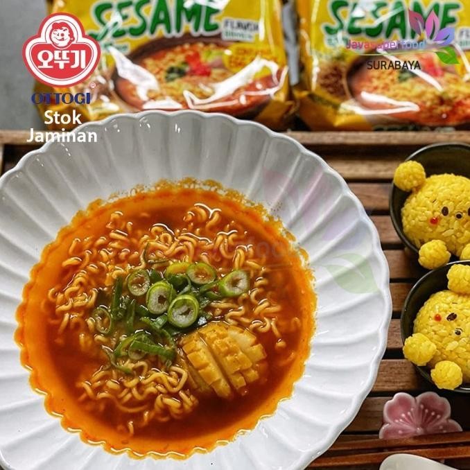 

(Good) Ottogi Sesame Ramen 115g/Mi Ramen Rasa Wijen Asli Korea