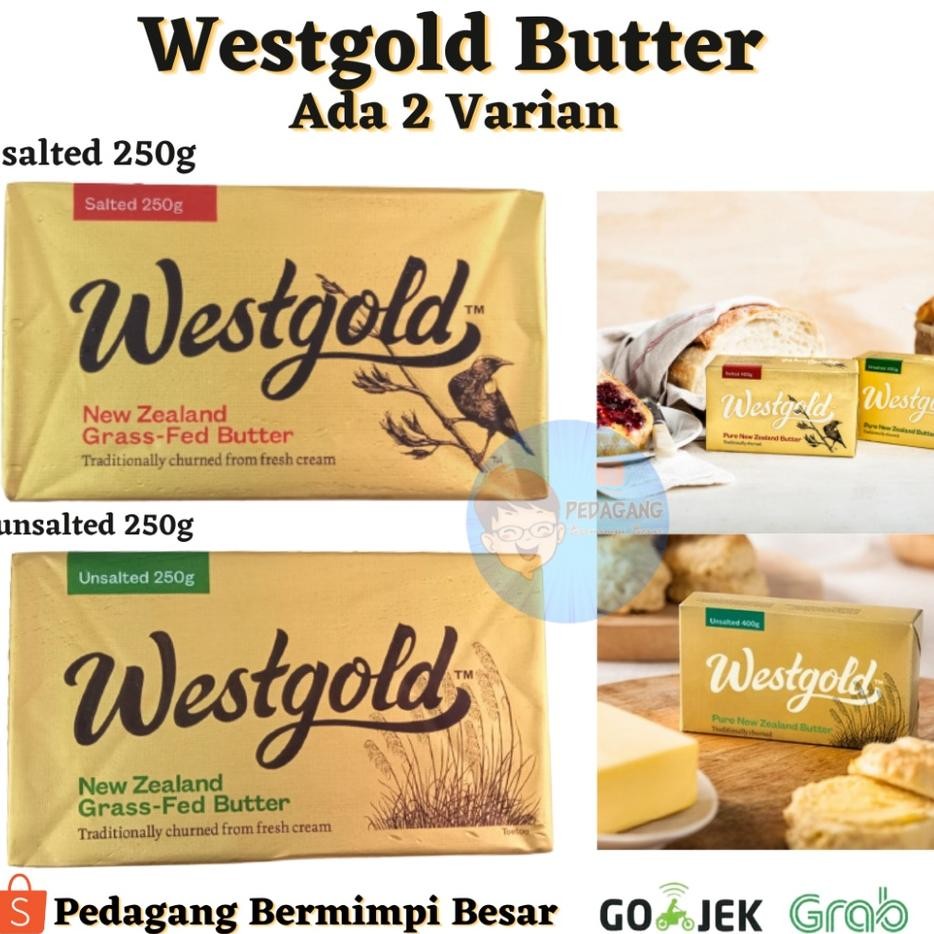 

Wetgold Butter 250G Ada 2 Varian Butter Mentega