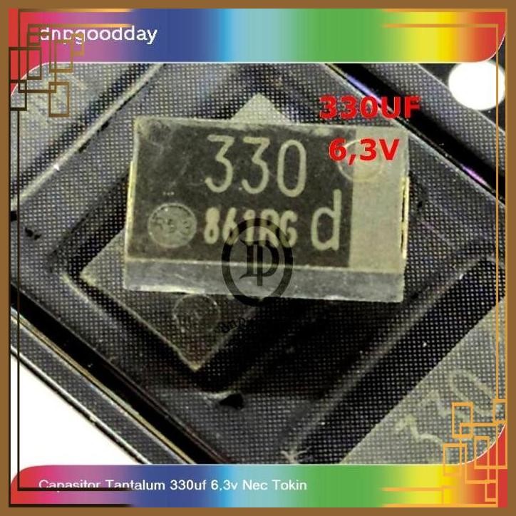 [DNP] capasitor tantalum 330uf 6,3v nec tokin