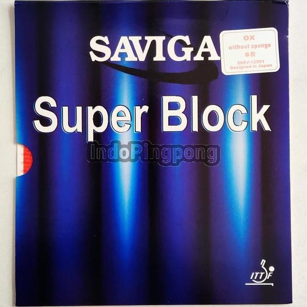 Dawei Saviga Super Block OX - Long Pips Bintik Bertahan Panjang