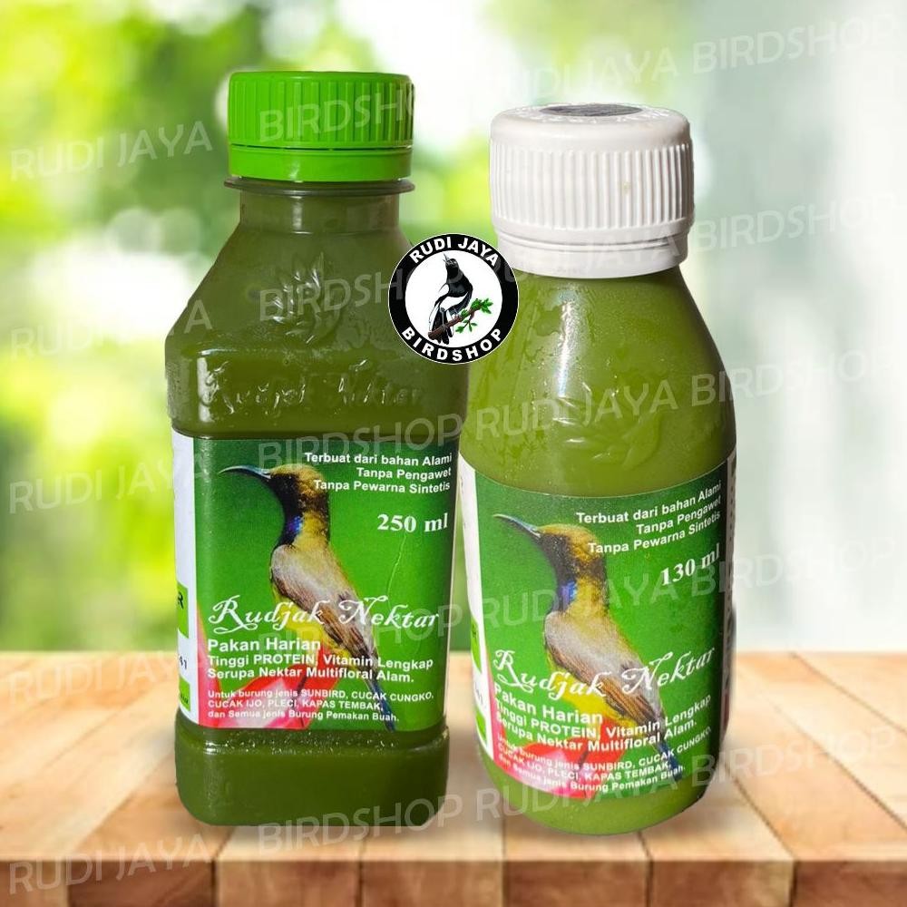 ul-64 RUDJAK NECTAR RUJAK NEKTAR KECIL 130ML 250 ML RN NECTAR MERAH COLINEX  COLIBEE PAKAN MAKANAN B