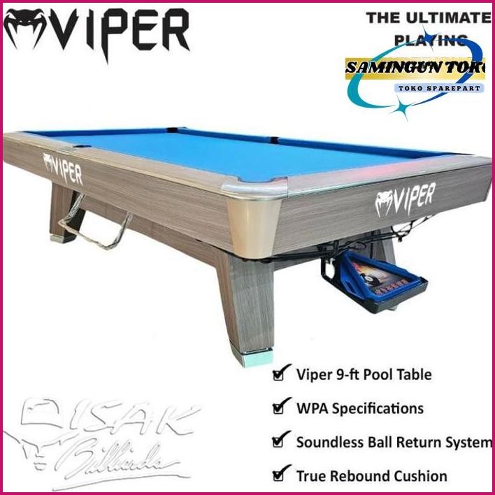Ready.. Viper 9 Ft Pool Table  - Meja Billiard Biliar 9 Feet