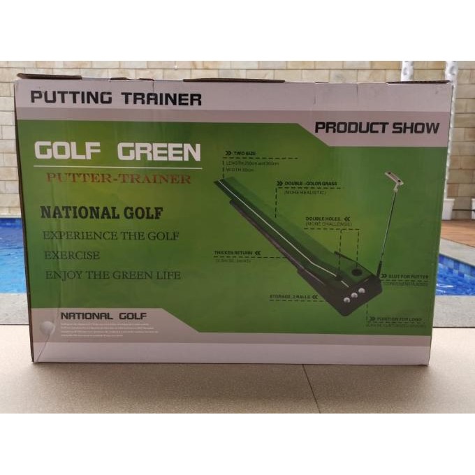 Putting Golf, Golf Mat, Karpet Golf, Practice Mat Portable, RETURN