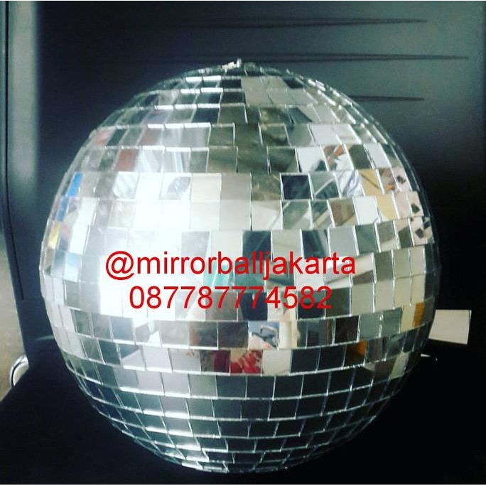Mirror Ball 12"(inch) + Motor / Bola Kaca / Bola Disco