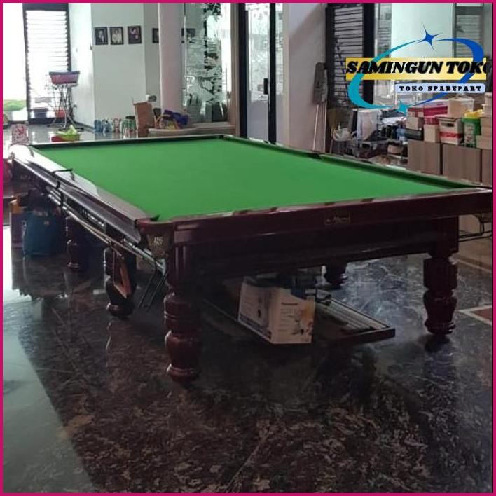 Paling Murah. [Second/Bekas] Snooker Renaissance 12Ft Pool Table - Meja Billiard Billiar 12 Feet