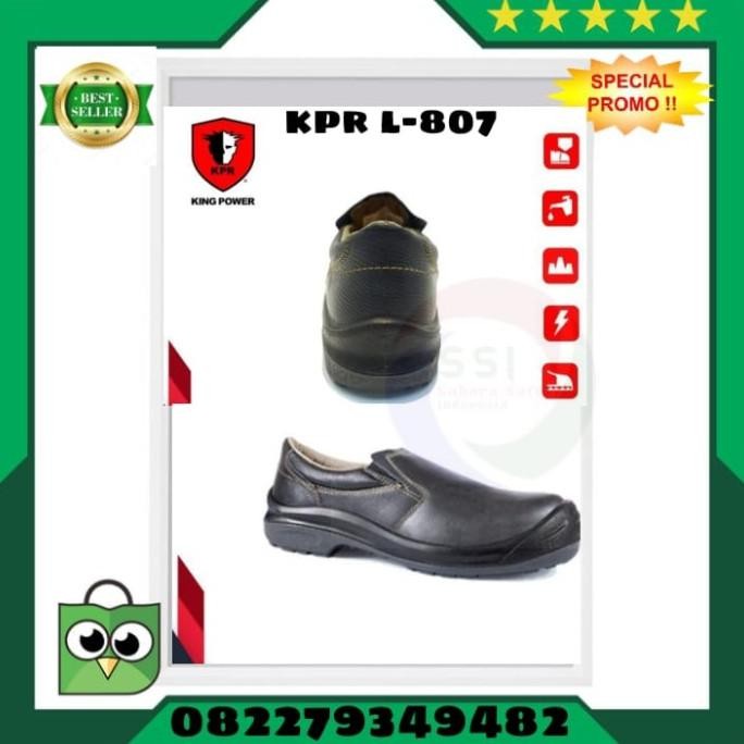 Sepatu Safety / Safety Shoes King Power L-807 New Stok
