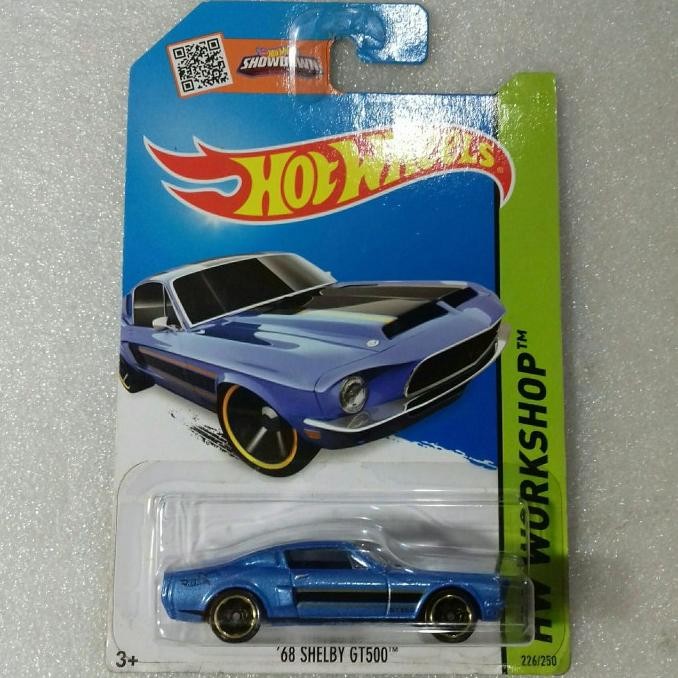 Hot Wheels 68 Ford Shelby GT500. Card HW Workshop Muscle Mania 2013.