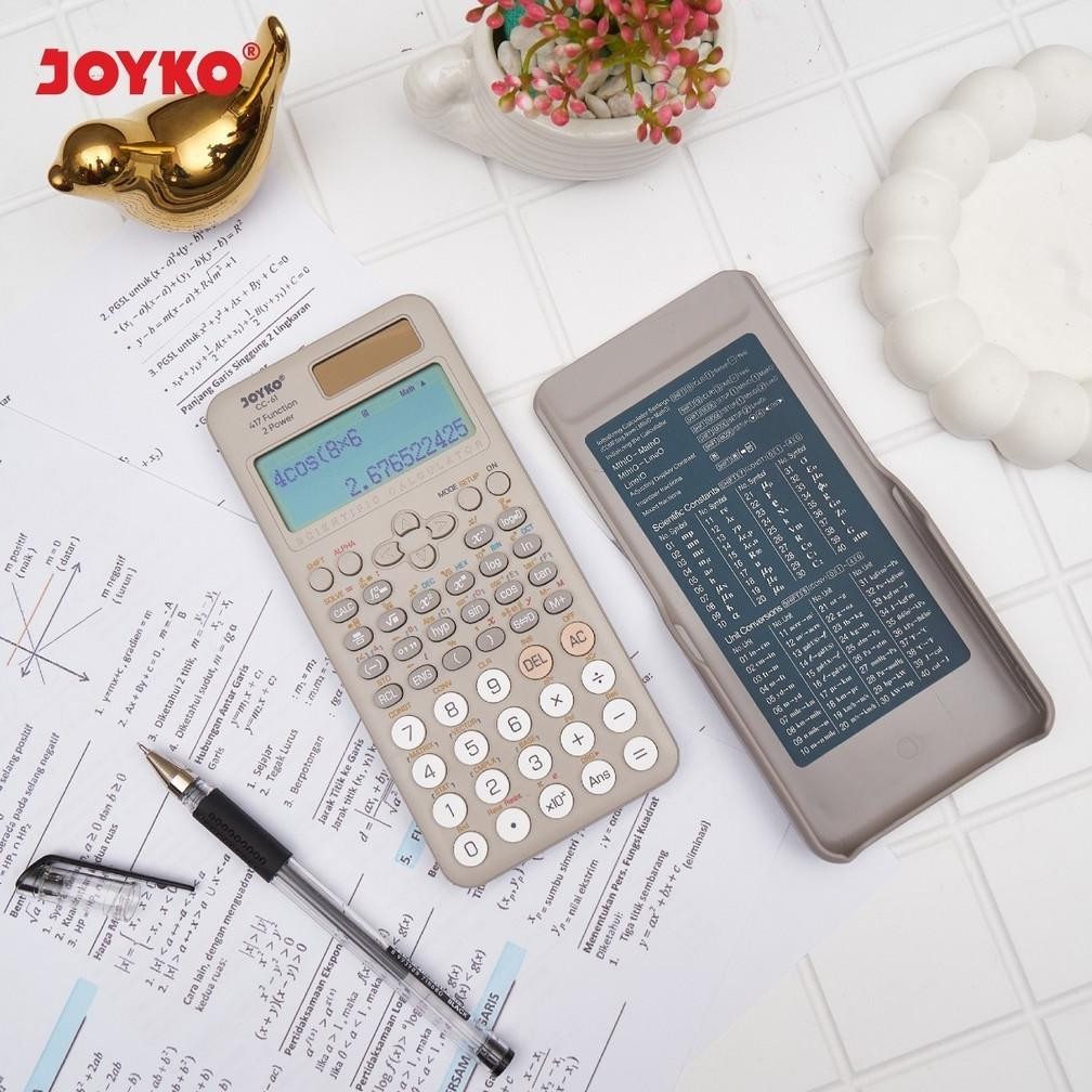 

hj-43 Kalkulator SCIENTIFIC JOYKO CC 61 ILMIAH - Calculator Sekolah Kuliah Mirip FX-991ES Murah