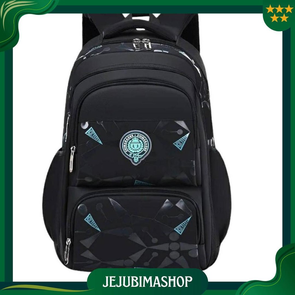 Tas Sekolah Anti Air = Tas Punggung Anak - Tas Ransel Anak Sekolah Sd Smp Sma - Tas Impor Backpack V