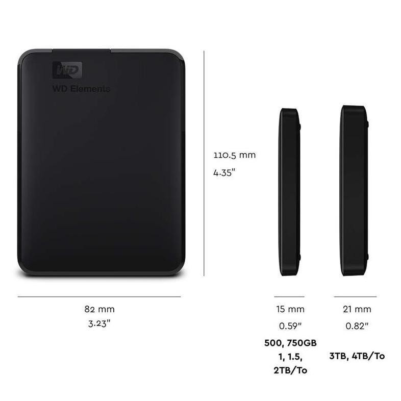 Wd Hardisk Eksternal 2Tb 1Tb External Hard Disk Hdd Eksternal Hardisk Usb3.0 Hard Drive