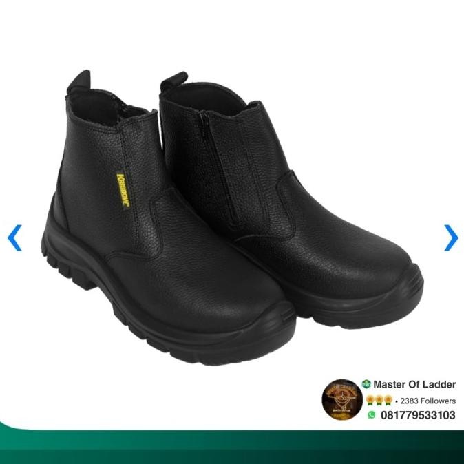 Sepatu Safety Krisbow Sepatu Pengaman Spartan 6Inch 39,40,41,42,43,44 New Stok