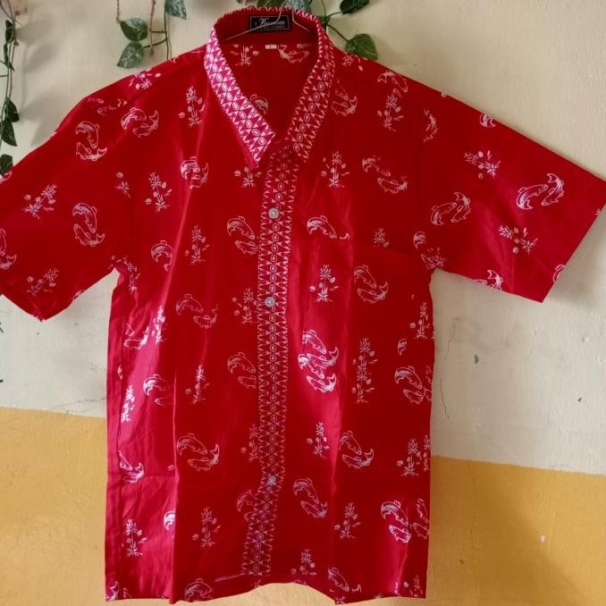 Terlaris, Baju Batik Sd Negeri Kota Bekasi Size 6L