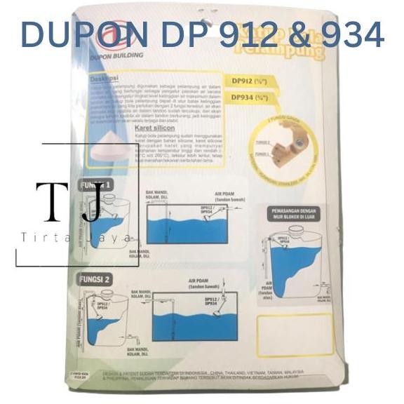 Terjangkau Pelampung Bola Dupon Dp 912 1/2" Otomatis Toren Air Pelampung Tandon