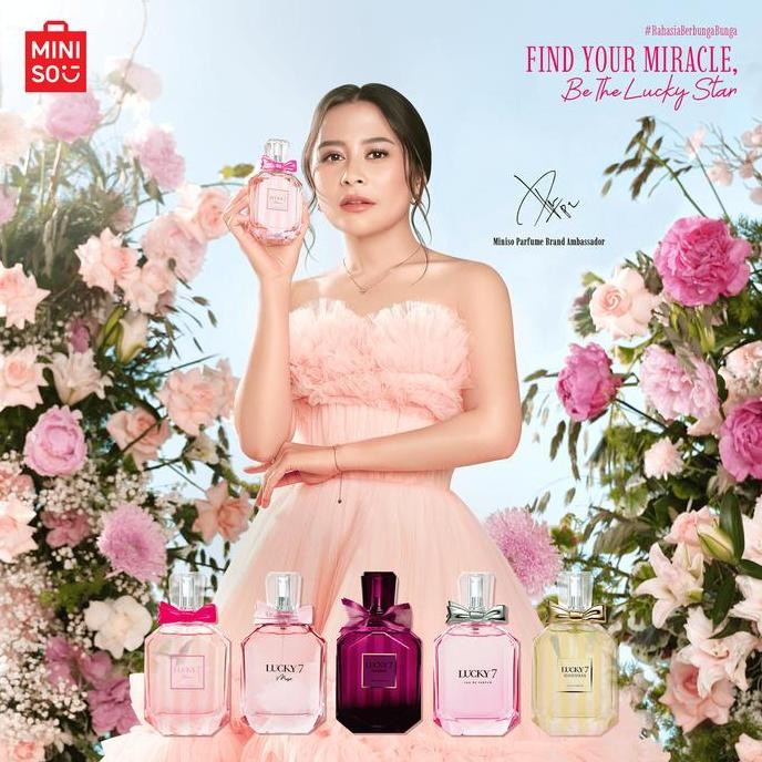 Jual Murah Miniso Lucky 7 Muse Eau De Parfum Wanita Wangi Elegan Muse Starlight Goddess Perfume Terl