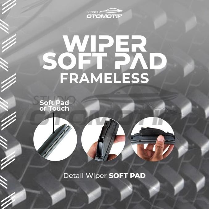 Murah WIPER FORD FIESTA SOFT PAD FRAMELESS ZX9 WIPER MOBIL FORD FIESTA Non COD