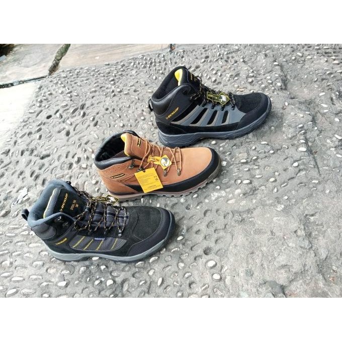 Sepatu Safety Shoes Dunlop Boots Original Delaware Honey New Stok