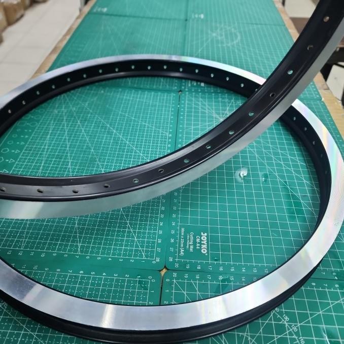 Velg Rims 20 Inch BMX Alloy Lebar 48 Hole Hitam lebar ..