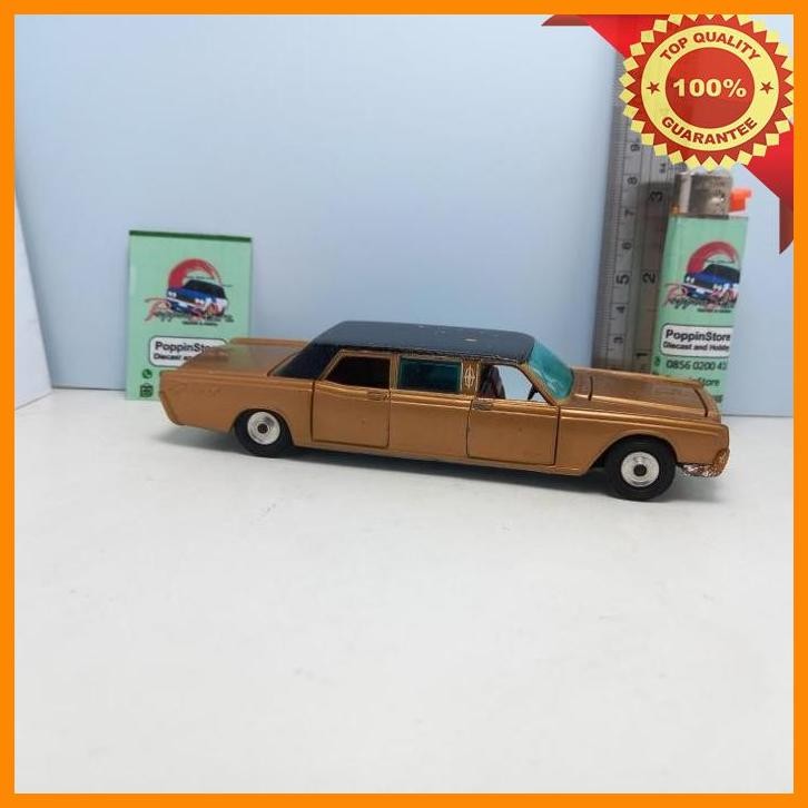 [POP] CORGI TOYS 1/43 LINCOLN CONTINENTAL LIMOUSINE LEHMAN PETERSON RARE