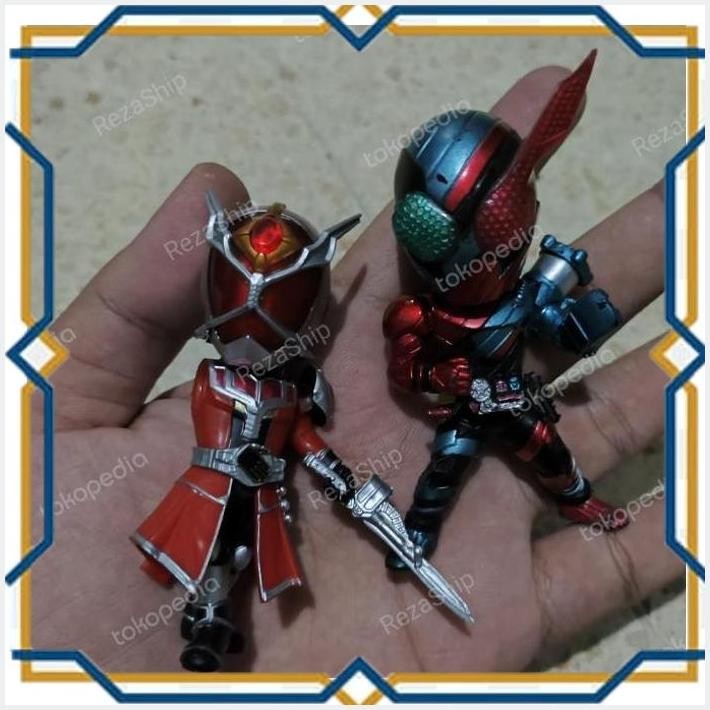 [LOM] JUNK WCF MINI FIGURE KAMEN RIDER BUILD RABBIT TANK DIAMOND WIZARD ORI