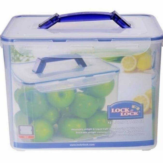 BEBAS ONGKIR - Lock&Lock Rectangular Food Container HPL889 12L Lock n Lock LocknLock