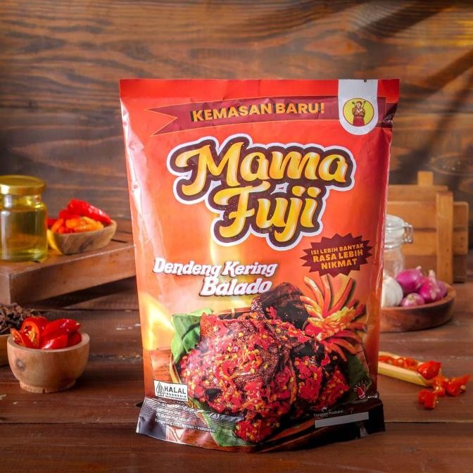 

Mamafuji - Dendeng Balado Kering Pedas Kriuk H85M