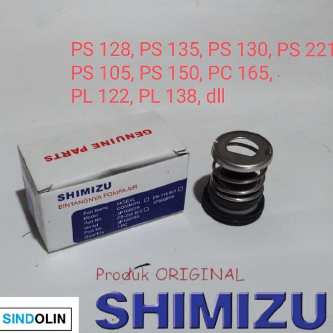 Seal / Sil pompa air SHIMIZU PS135E PS 135 E PS135 135E