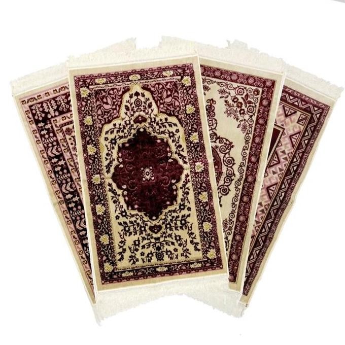 Promo Cod Sajadah Yakar Midi Uk 55X105Cm Bahan Bludru Premium, Tebal, Halus Dan Lembut Muslim Motif 