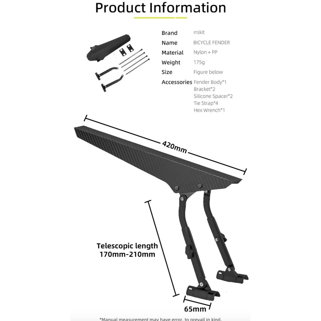 Bike Fender Spakbor Wing Mudguard Ass Saver Lightweight Sepeda Roadbike MTB Gravel murah