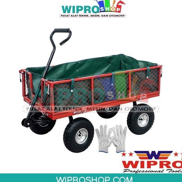 Wipro Troli Barang Model Gerobak Htl-500 (300Kg) New Stok