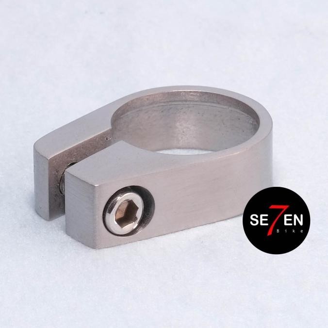 Titanium Seatpost Clamp 31,8mm dan 34,9mm murah