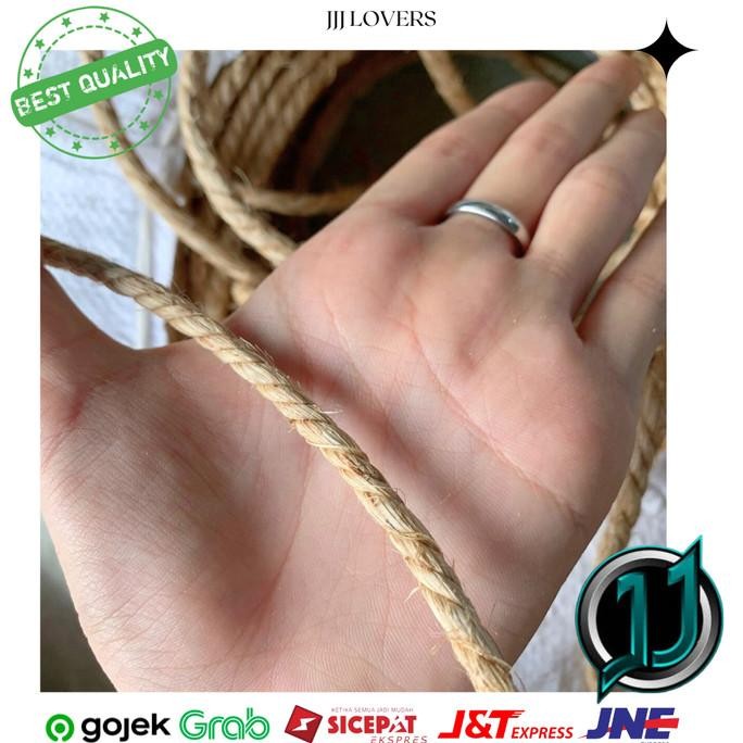 

Tali Tambang Kecil 4Mm Tampar Manila Goni Rami Dadung Kapal Per Roll New Stok