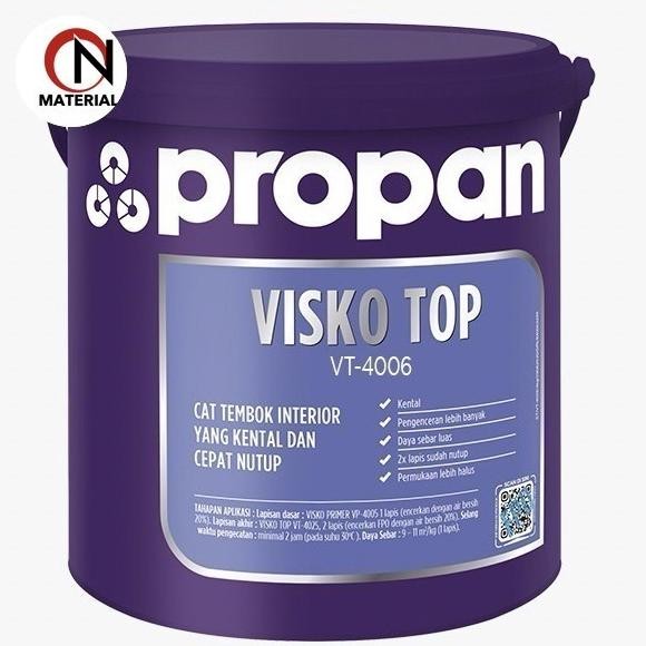 Diskon Cat Propan Visko Top 25Kg Putih Dan Warna Decorlotus Decorshield