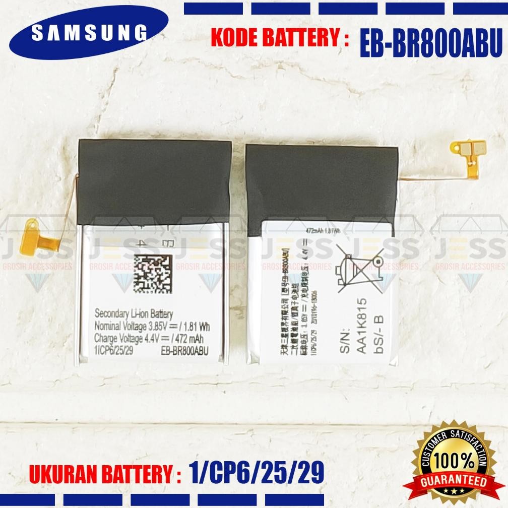 fx-45 Baterai Battery Samsung EB-BR800ABU For Type Galaxy Watch Gear S4 46MM SM-R800 SM-R805 R805W R