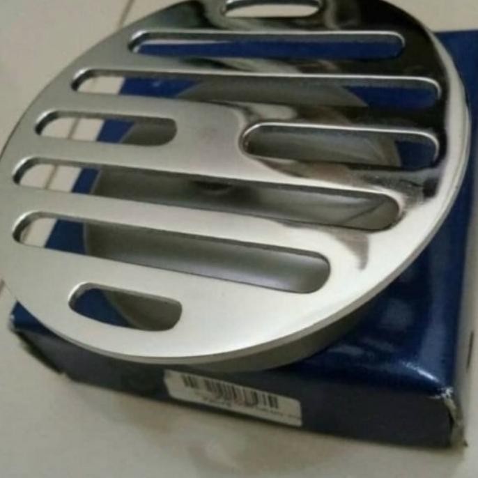 Plat Floor Drain Bulat Garis Stainless/Tutup Floor Drain Stainless Best Seller