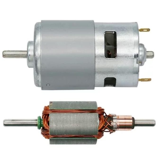 Promo Dinamo 795 Rs795 Dc Motor Shaft 5Mm 12V-24V 8000-20000Rpm High Torque