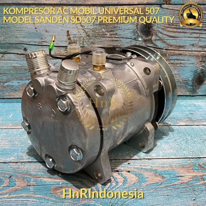 Kompresor Ac Mobil Sd507 Universal Model Sanden 507 Original Dan Terpercaya