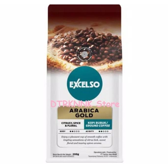

EXCELSO Kopi ARABICA GOLD 200 gram