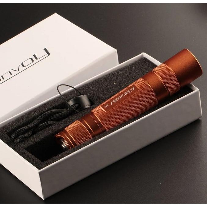 Senter Convoy S2+ Dengan Varian LED flashlight murah