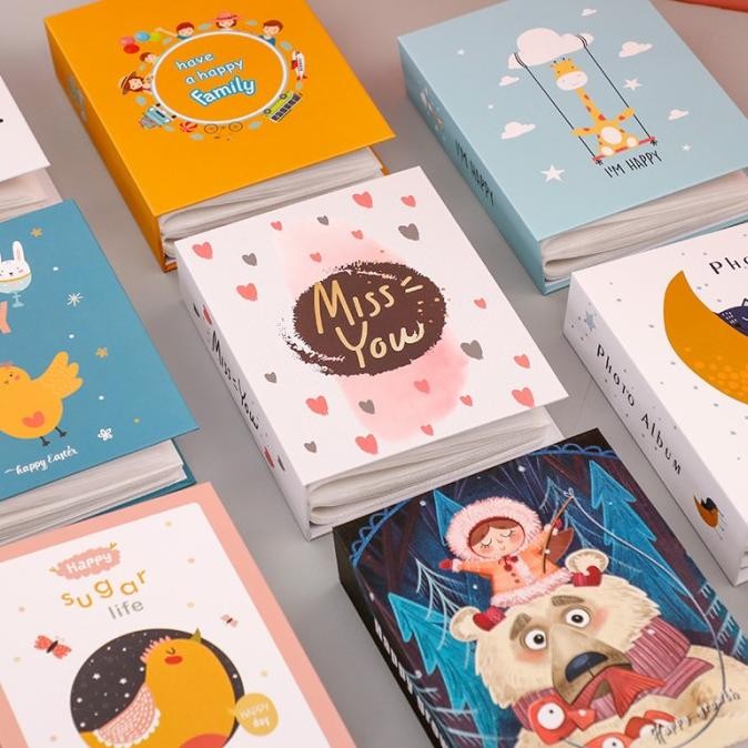 BUKU ALBUM FOTO / ALBUM FOTO POLAROID / ALBUM FOTO ISI 100 PCS BESAR kolbuk photocard sisipkan show