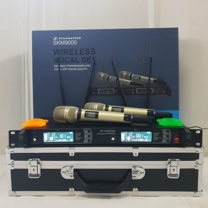 Mic Wireless Sennheiser Skm 9000/9045 ( Handheld ) Multi Channel Original Dan Terpercaya