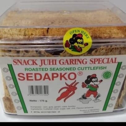 

Snack Juhi Garing Spesial Sedapko/Snack Cumi Garing 175Gr