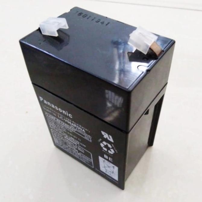 Aki Kering PANASONIC 6V 4,5Ah Buat lampu emergensi Dll murah