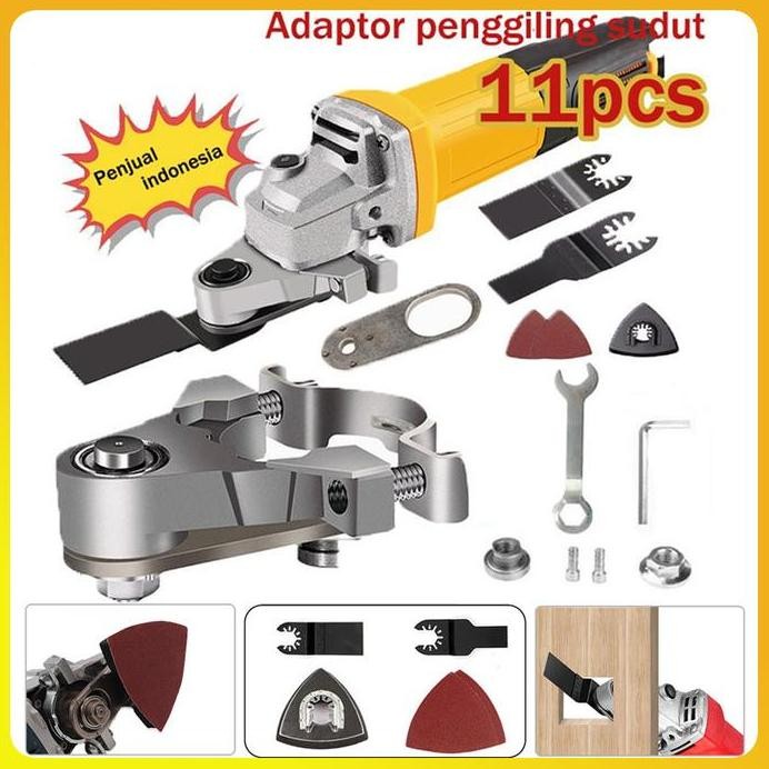 Adaptor Oskilasi Komplit Multiguna - Adaptor Gerinda Oskilasi/Adapter Gerinda Oskilasi Tool Multi Cu