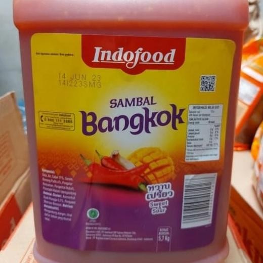 

Sambal Bangkok Indofood 5.7kg murah