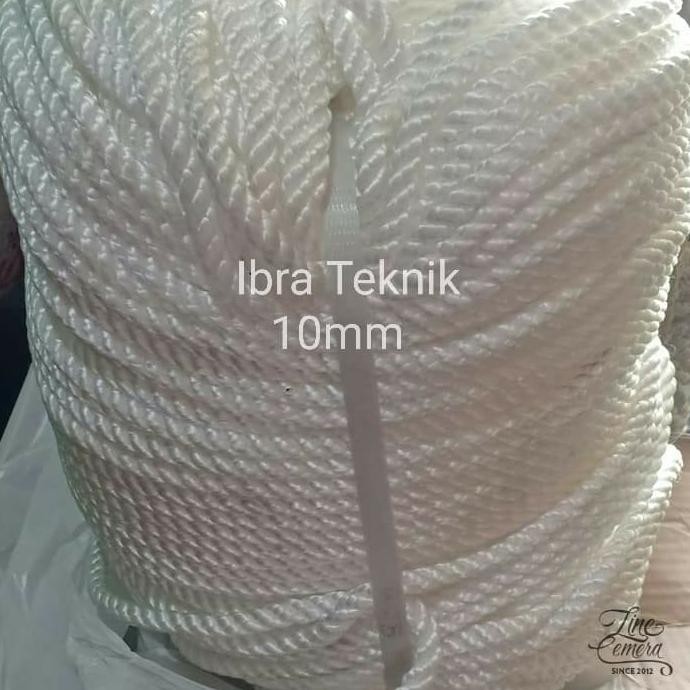 

Tali Tampar Nilon Tambang Nylon 10Mm Tali Jala Jala Tali Bendera New Stok